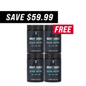 3 Bottles of Night Shred Black + 1 FREE AU