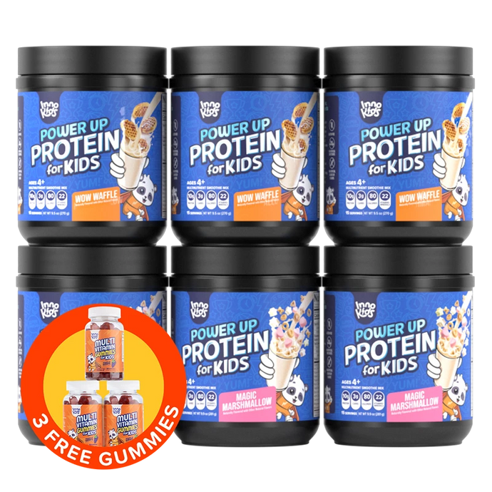 6 Bottles of Power Up Protein for Kids