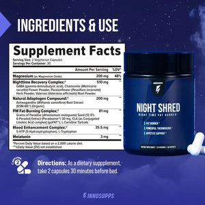 6 Bottles of Night Shred