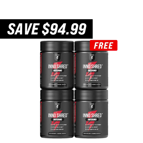 3 Bottles of Inno Shred Inferno + 1 FREE