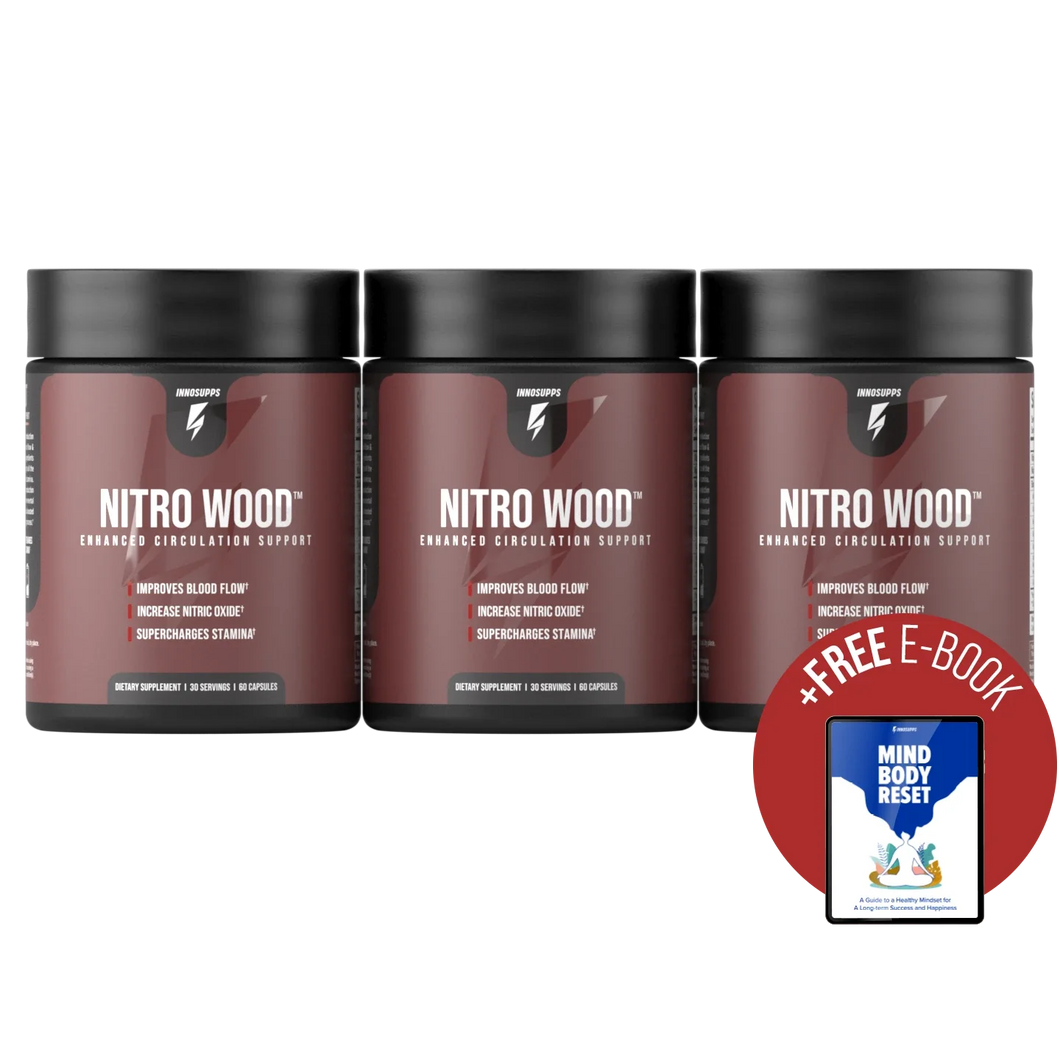 3 Bottles of Nitro Wood