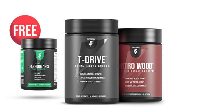 Special Offer T-Drive, Nitro Wood & Complete Performance Multivitamin