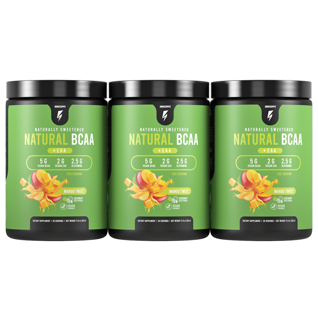 3 Bottles of Natural BCAA