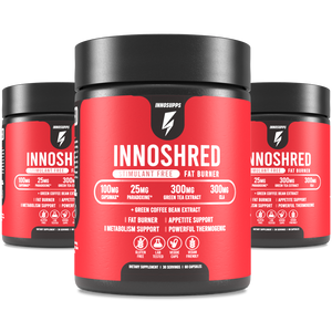 3 Bottles of Inno Shred - Stimulant Free