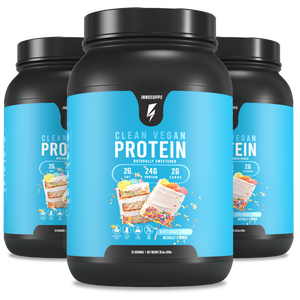 3 Tubs of Clean Vegan Protein