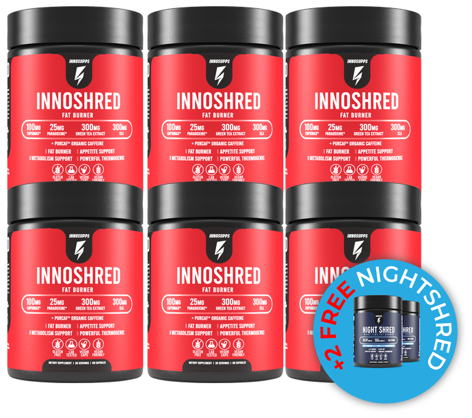 6 Bottles of Inno Shred + 2 FREE Night Shred