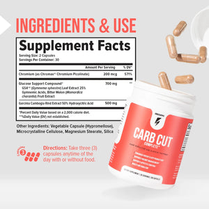 3 Bottles of Carb Cut Complete Special Offer