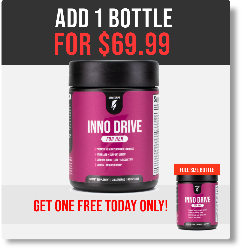 2 Bottles of Inno Drive: For Her Special Offer!