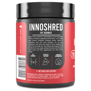 3 Bottles of Inno Shred + 1 FREE Carb Cut Complete