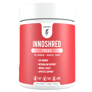 3 Bottles of Inno Shred Focus + 1 FREE Item