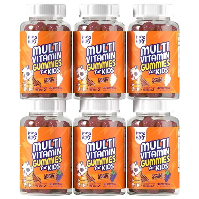 6 Bottles of Multivitamin Gummies For Kids