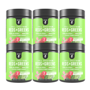 6 Bottles of Full-Spectrum Reds + Greens