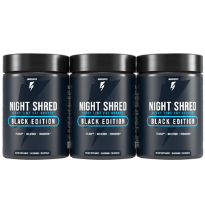 3 Bottles of Night Shred Black