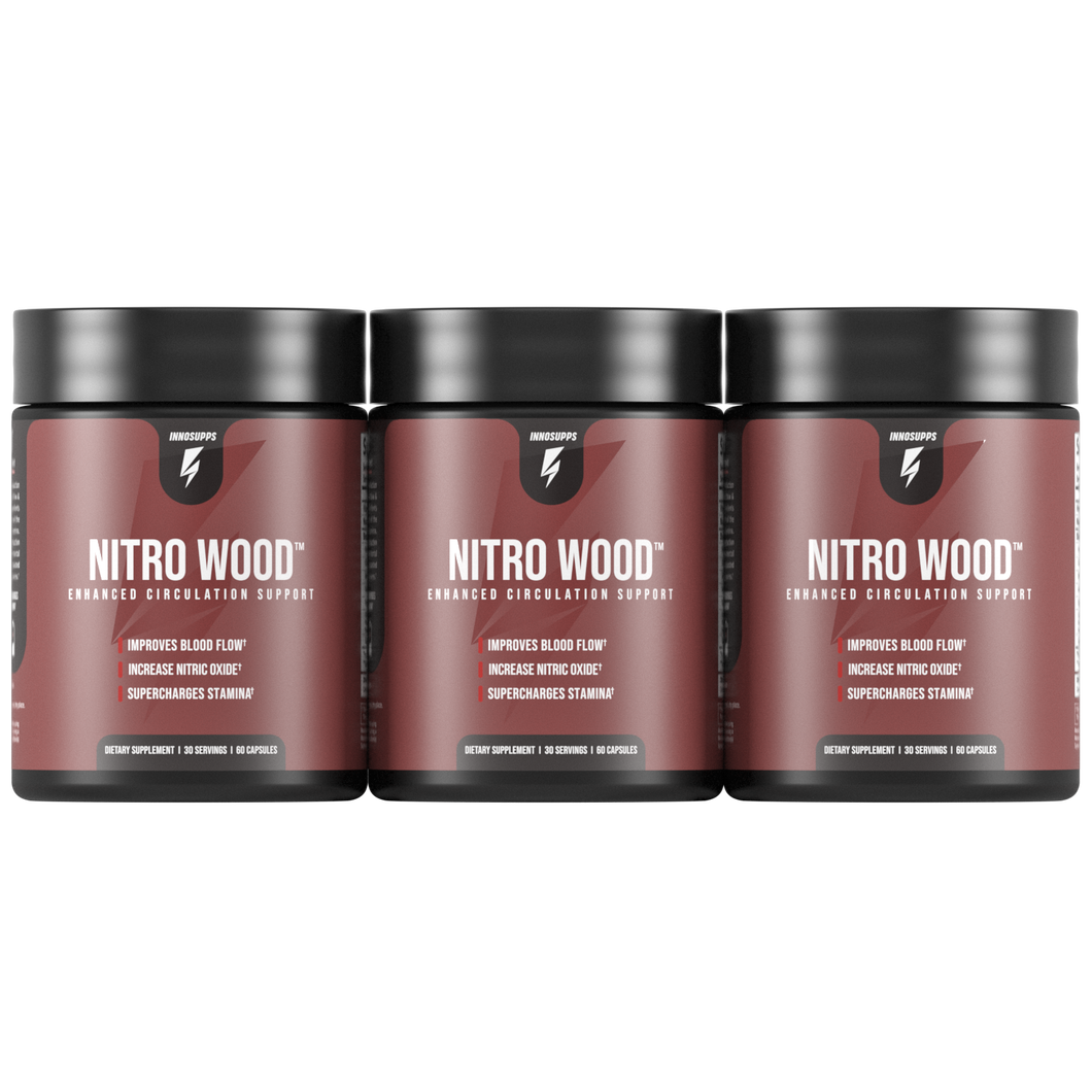 3 Bottles of Nitro Wood CR V2