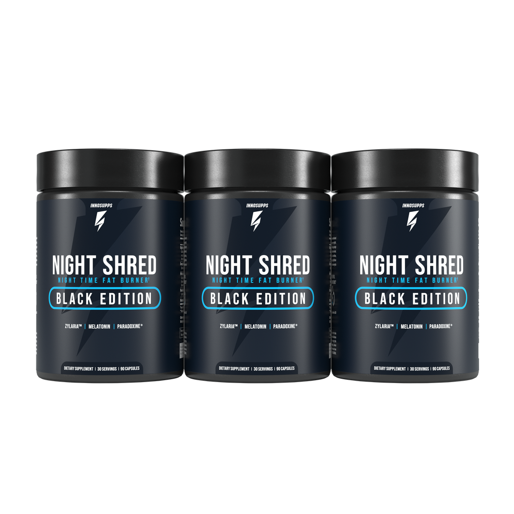 3 Bottles of Night Shred Black Special Offer