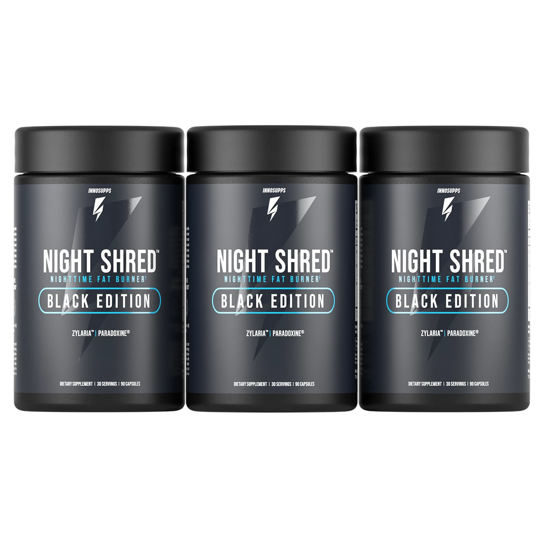 3 Bottles of Night Shred Black AU