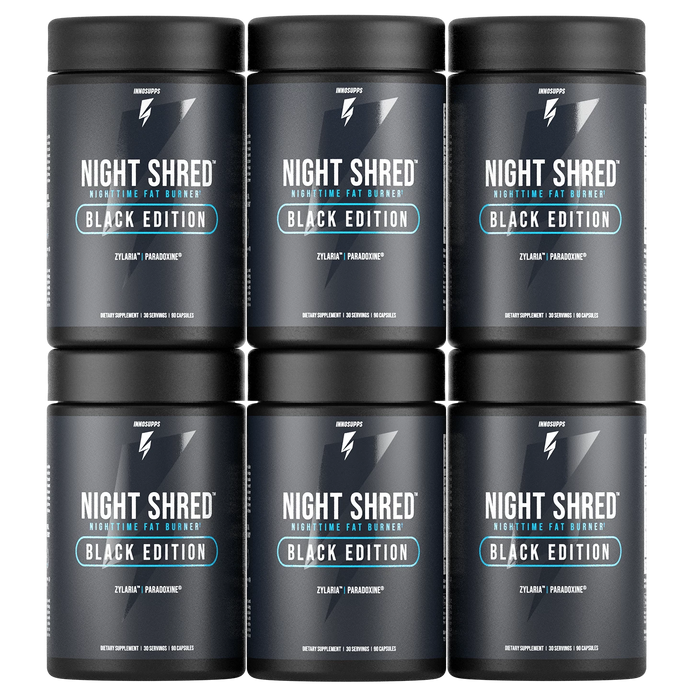 6 Bottles of Night Shred Black AU